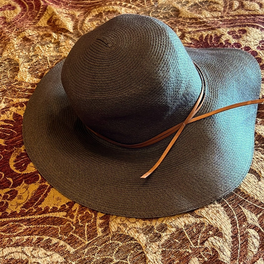 Cute Chocolate Brown Floppy Hat